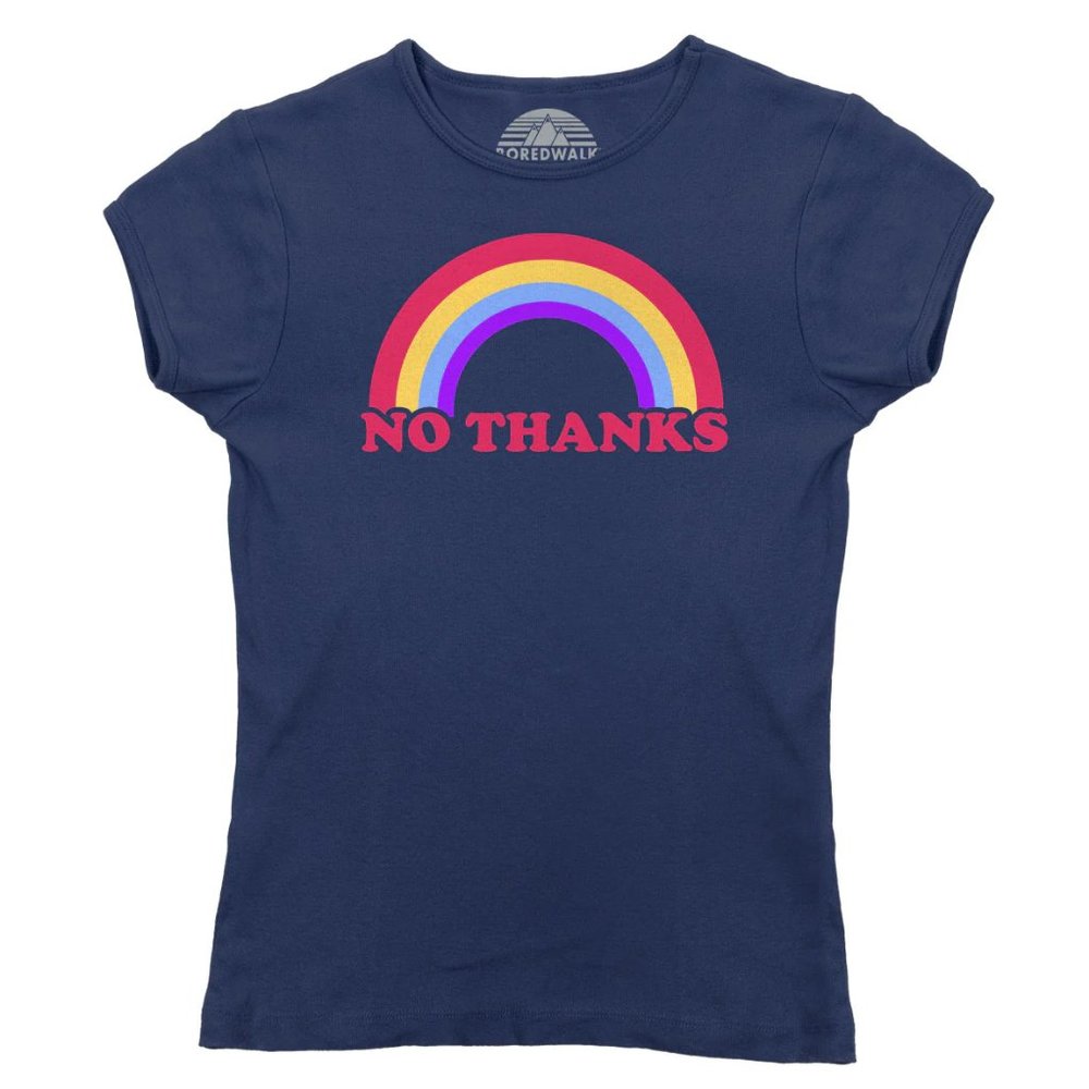 Rainbow No Thanks T-Shirt